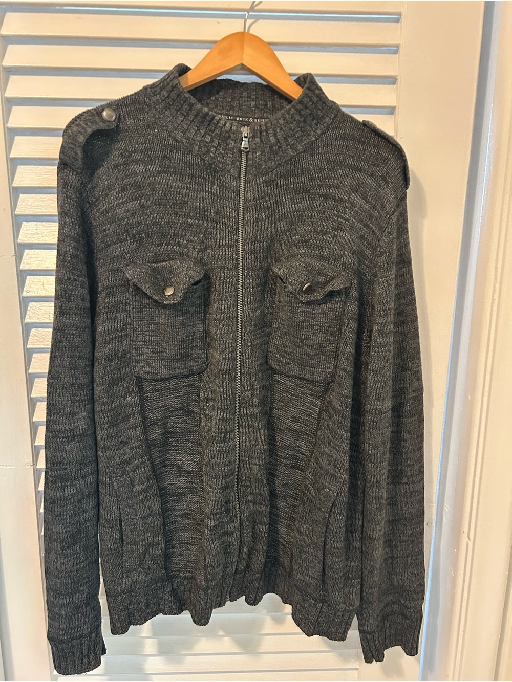 Rock & Republic Dark Gray Sweater